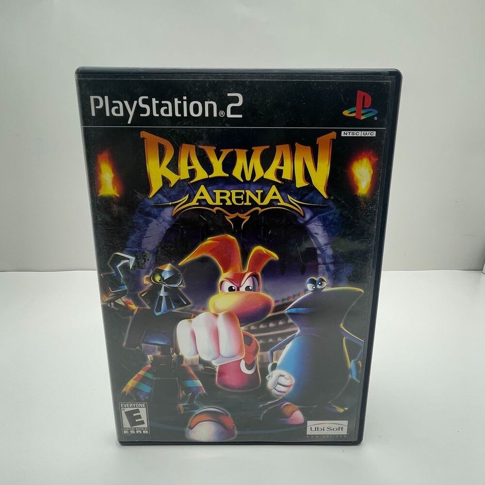 Rayman Arena PS2 (Sony PlayStation 2 Ubisoft, 2002) Complete W/ Manual